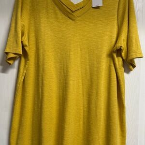 J Jill: Daisy Golden Yellow Tee